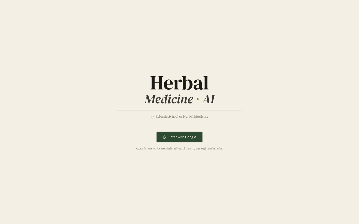 HerbalMedicine.AI snapshot